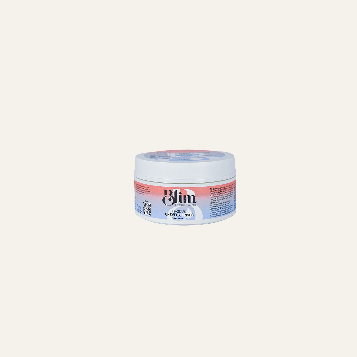 Masque cheveux frisés 3B – 3C BLIM